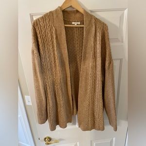 Maurice’s tan cardigan XXL worn once!